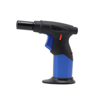 Torche chauffante de camping Pistolet à air et flamme au butane pour pulvérisation de cuisson