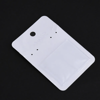 Présentoir de cartes à bijoux de haute qualité, cartes cadeaux personnalisées imprimées, supports de cartes en PVC écologique pour colliers/boucles d'oreilles