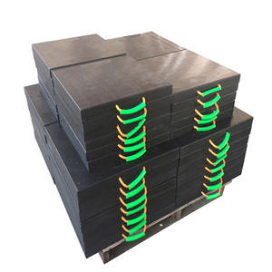 高品質カスタマイズUHMWPEプラスチック製ヘビーサポートプレートパッド、クレーン車用アウトリガーパッド、複合クレーンマット - Product Image 1