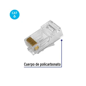 Presa Master RJ45 CAT6, confezione da 20, VOLTECK - Product Image 2