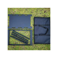 Table pliante de camping en aluminium IGT personnalisée randonnée cuisine table à manger pour barbecue en plein air avec chaise accessoires de camping