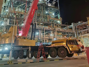 รถเครนขับเคลื่อนทุกล้อ 450 ตัน สำหรับทุกสภาพพื้นผิว SAC4500 พร้อมใบรับรอง CE - Product Image 2