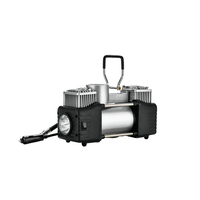 Compresseur d'air électrique portable 150 psi, gonfleur de pneus ABS avec manomètre numérique et gonflage rapide 180 W pour pneus de voiture
