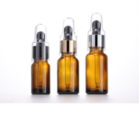 Botol Serum wajah kaca minyak hitam ess Matte reguler dengan pipet tetes 30 ml 2oz 120ml kemasan kosmetik baru