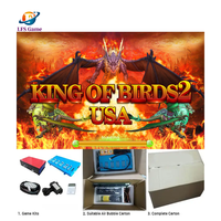 Jeu de société américain populaire KING of BIRDS 2 USA, jeu de pêche en métal avec logiciel et support en anglais pour table de jeu de pêche