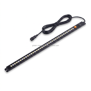 Bandes lumineuses LED linéaires en aluminium SMD 5050, indice de protection IP67, 12V, température de couleur réglable manuellement par bouton, bouton marche/arrêt, ROHS, garantie 5 ans - Product Image 1