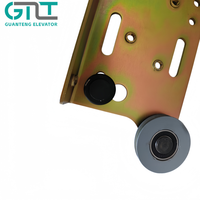 Plaque de suspension de porte de cabine d'ascenseur Hitachi 800 900, avec grand trou pour ouverture de porte 400, et rouleau de porte de 65 mm, pièces de rechange pour ascenseur