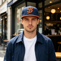 Gorra de Béisbol Personalizada con Bordado de Monograma en Capas, de Seis Paneles, para Deportes, Equipo, Estilo Urbano, Hip Hop, Uso Diario, Juvenil, Unisex