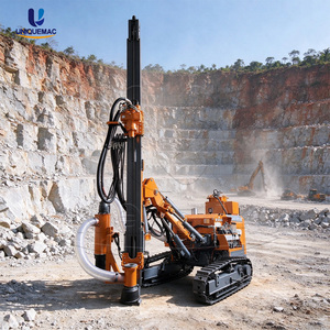 ZGYX416-1 Foreuse de roche DTH sur chenilles pour sablage de surface séparé avec collecteur de poussière à sec Afrique - Product Image 2