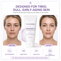 Crème Visage Raffermissante et Hydratante au Bakuchiol Marque Blanche – Peau Lisse et Éclatante
