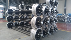 Essieu de chute d'essieu de remorque 6000lbs avec tambour de frein avec kits de <span class=keywords><strong>suspension</strong></span> - Product Image 6