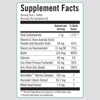 Complément Nutritionnel pour la Croissance Capillaire en Stock OEM : Comprimés de Biotine, Vitamines, Collagène et Palmier Nain pour la Peau et les Ongles