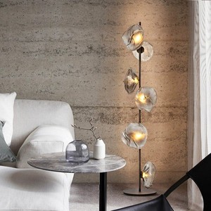 ENSEMBLE Design Moderne De Luxe En Fer Forgé Lampadaire <span class=keywords><strong>Pas</strong></span> <span class=keywords><strong>Cher</strong></span> Led Lampadaire Modèles Hôtel Chambre Chevet Moderne De Luxe Lampadaire - Product Image 3