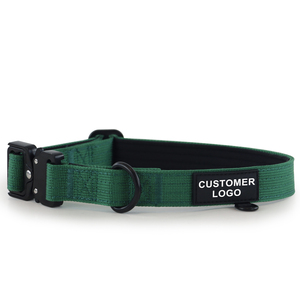 Hot Sales Gepolstertes verstellbares Hunde trainings halsband Nylon-Hunde halsband im Freien zum Gehen Laufen Laufen Wandern Aktivitäten - Product Image 1