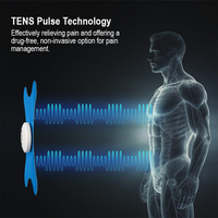 Machine de physiothérapie portable sans fil EMS TENS à 16 intensités réglables, approuvée MDR, pour soulager la douleur