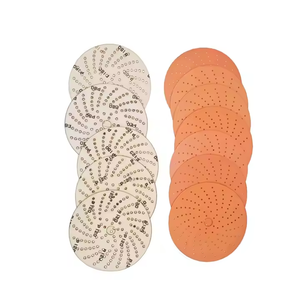 Mesh-Schleif scheibe 150mm Orange Keramik-Schleif scheiben Staubfreie Klettschleifgitter-Schleif scheibe ersetzen - Product Image 2