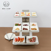 Großhandel Restaurant Hotel liefert Nachmittags tee Food Stands Buffet Dekoration Display für Hochzeits dekoration