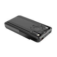 Batterie externe magnétique 2-en-1 pour iPhone 10000 mAh avec indicateur LED, chargeur de montres, batterie Li-polymère TYPE-C