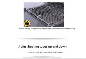 Conveyor Belt Pizza Oven Commercial Gas Electric Oven Commercial Baking Oven for Pizza - Product Image 3