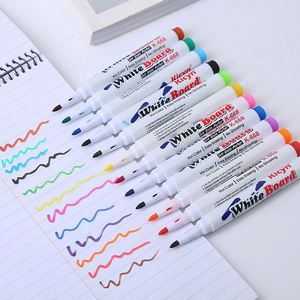 Eco-friendly 8 12 Colors Custom 0.7mm Fine Tip Waterproof Dry <b>Erase</b> Acrylic Paint Whiteboard Marker <b>Pens</b> Set - Product Image 4