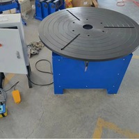 Meja Putar Horizontal Satu Sumbu untuk Pengelasan Kolaboratif dengan Robot dan Penyangga Posisi Satu Sumbu