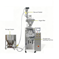 Machine d'emballage automatique à double voie pour sachets de poudre d'électrolytes YH, machine d'emballage haute vitesse pour poudre