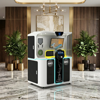 Distributeur automatique de café intelligent 2026 avec bras robotisé pour café fraîchement moulu dans les centres commerciaux