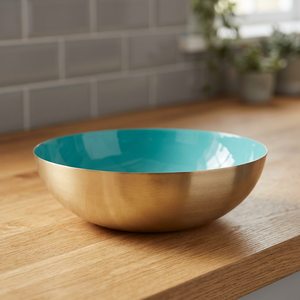 Bol en émail léger, non toxique, compatible lave-vaisselle, écologique, tendance et coloré pour décorations de mariage et service - Product Image 2