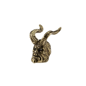 Pendentif porte-clés <span class=keywords><strong>Hellboy</strong></span> en laiton, figurine artisanale, accessoires de paracorde DIY, bijoux - Product Image 1