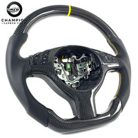 Pour BMW 330CI 325I E46 E36 E81 E87 E91 E92 Sport Volant En Fiber De Carbone Accessoires De Voiture 2000 2001 2002 2004 2005 2006