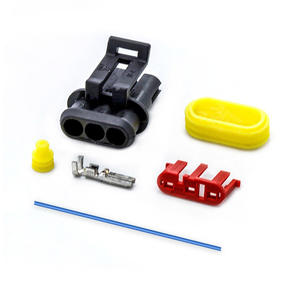 DJ70216Y-1.8-21 автомобильный разъем с 2 отверстиями гнездовой штекер для датчика давления кислорода водонепроницаемый штекер жгут проводов - Product Image 3