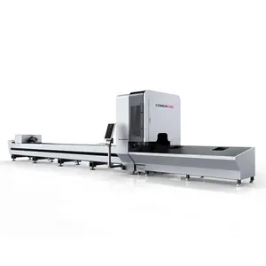 Khuyến Mại 1000W 1500W CNC Sợi Laser Máy Cắt Ống Kim Loại Tấm Ống