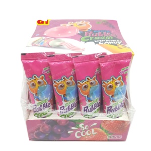 Chicle Variado con Crema de Burbujas y Caramelos Explosivos - Product Image 1
