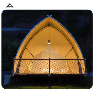 Nouveau design de tente d'hôtel en forme de voile pour le glamping en extérieur Tentes de voile pour le safari et le resort - Product Image 6
