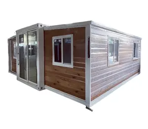 High Quality Luxury 20ft Shipping Tiny 3 Bedroom Container Homes Prefab Houses Made In China