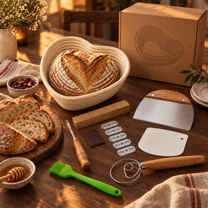 Cesta para Pan de Masa Madre Personalizada con Logotipo para Mayoristas, Marcas Privadas y Tiendas de Repostería - Product Image 1