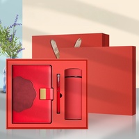 Promotion d'événements d'entreprise accompagnée d'un coffret cadeau commémoratif haut de gamme, ensemble cadeau de boue thermique pour entreprises