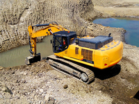 Excavatrice géante 950E de 50 tonnes, pelle hydraulique robuste pour travaux miniers de très grande envergure