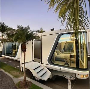 Tương lai của năng lượng tài nguyện-hiệu quả thương mại thép cabin thu nhỏ không thấm nước off-lưới Viên Nang Nhà Tài Nguyên thấp prefab nhà - Product Image 3