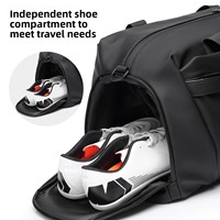 Sac de voyage de sport en gros, imperméable et durable, avec compartiment à chaussures séparé, grande capacité pour hommes