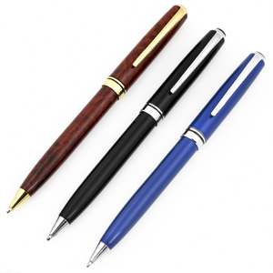 Stylo à bille métallique de qualité professionnelle, nouveau, largeur d'écriture 1,0 mm, logo personnalisable - Product Image 3