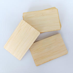 프로그래밍 가능한 대나무 우드 디지털 명함 <span class=keywords><strong>RFID</strong></span> ISO14443A 스마트 NTA G213/216 NFC 나무 호텔 키 카드 - Product Image 6