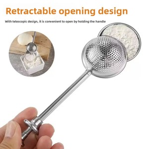 <span class=keywords><strong>Infuseur</strong></span> à thé rétractable créatif et moderne en acier inoxydable 304 avec filtre en maille, origine Chine - Product Image 3