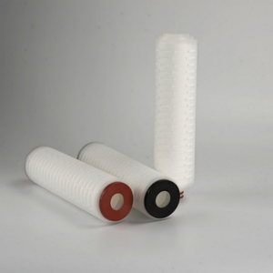 Composant de filtre plissé en PTFE à longue durée de vie Cartouche pliée en PTFE hydrophobe de 5 pouces pour la filtration d'azote - Product Image 6