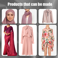 en mousseline de soie, motif personnalisé, mode femme, fleurs, robe longue, tissu en mousseline de soie imprimé, prix de gros