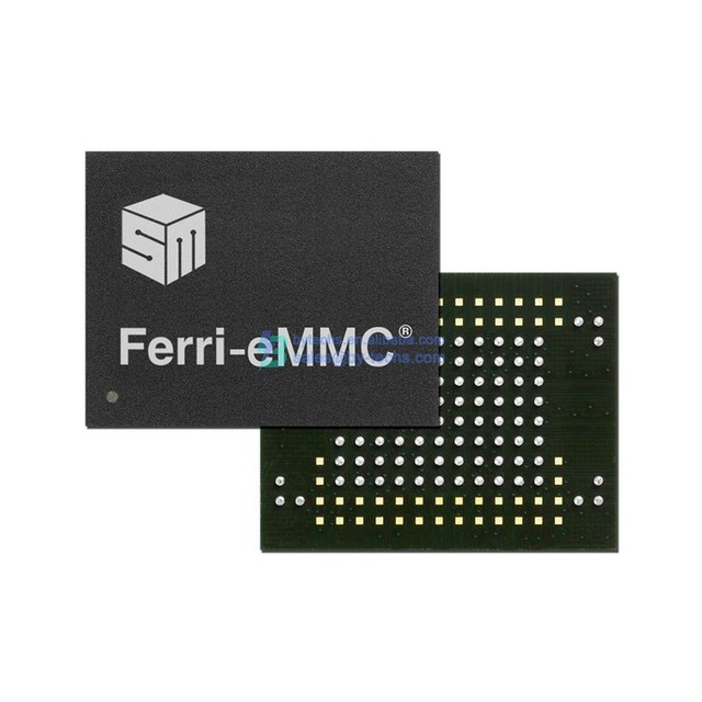 BOM Chips Supplier's Ferri-eMMC Memory IC FLASH NAND TLC 4Tbit 100-BGA Surface Mount Non-Volatile SM66-2GEF Bfst Emmc for