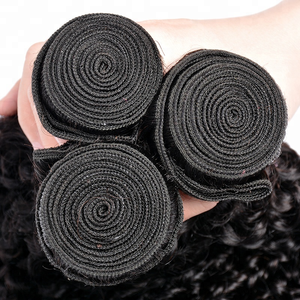 10a 12a a buon mercato brasiliano 100% <span class=keywords><strong>capelli</strong></span> vergini umani tessuto trama nera tessitura 1b <span class=keywords><strong>afro</strong></span> crespo ricci onda fasci di <span class=keywords><strong>capelli</strong></span> con chiusura in pizzo - Product Image 3