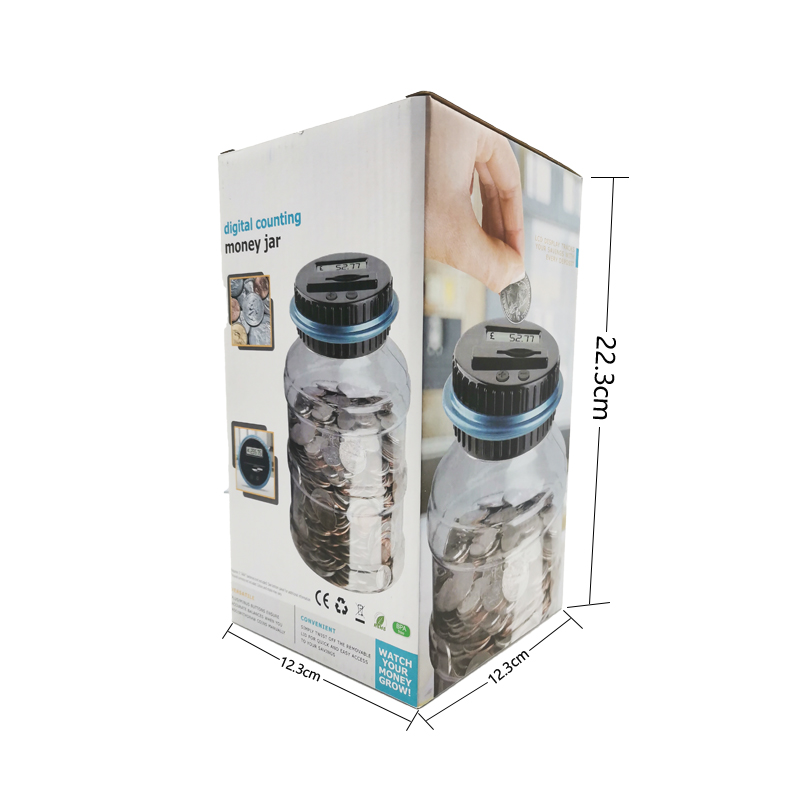 Копилка счетчик монета электронная цифровая ЖК подсчет Монета коробка для экономии денег коробка для хранения монет для GBP Money HH