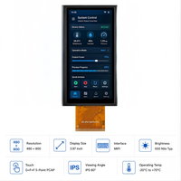 Module LCD IPS TMK 3,97 pouces 480x800 MIPI 650Nit avec IC tactile FT7311, alternative ET040WV03-T, écran tactile compact portrait intégré