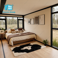 Ventes directes usine – Villa préfabriquée de haute qualité 20, 30 ou 40 pieds avec 2 chambres, maison mobile compacte extensible en conteneur